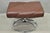 Vintage Ekornes Stressless Brown Leather Reclining Swivel Lounge Chair & Ottoman For Sale - Image 15 of 18