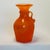Mid-Century Modern Mid-Century Tangerine Hand-Blown Murano Glass Vases - a Pair For Sale - Image 3 of 12