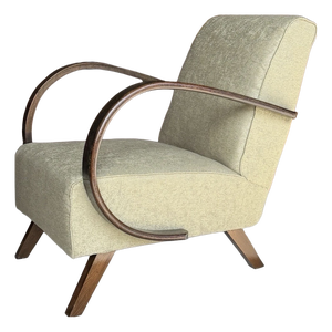Bentwood Lounge Chair by Jindrich Halabala