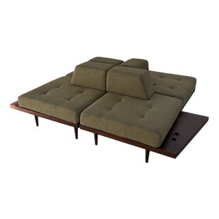 Vintage Italian Modular Living Room Sofa, 1970s, Set of 4 For Sale