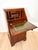 Traditional Vintage Georgian Style Flame Mahogany Secretary Desk For Sale - Image 3 of 10
