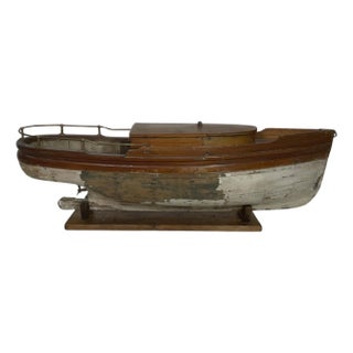 Antique Plank on Frame Launch Model For Sale