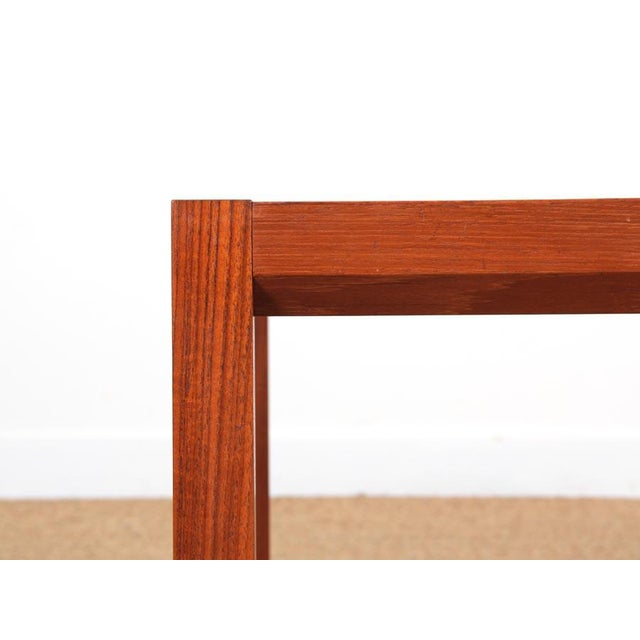 Wood Teak Coffee Tables by Rolf Middelboe & Gorm Lindum for Traenekaer, 1974, Set of 2 For Sale - Image 7 of 12
