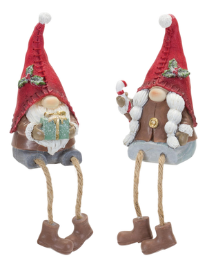 Winter Gnome Shelf Sitter (Set of 6)