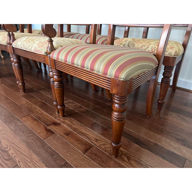Set of 8 Ethan Allen British Classics MacKenzie Dining Chairs For Sale - Image 9 of 12