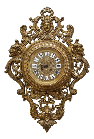 Baroque Style Wall Clock