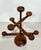 German Turned Wood Candelabra Bad Bevenser Siebenstern by Hartwig Schmidt Advent Christmas For Sale - Image 4 of 7