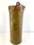Bronze Vintage Soviet Military Steel Utility Canister Industrial Umbrella Stand For Sale - Image 8 of 12