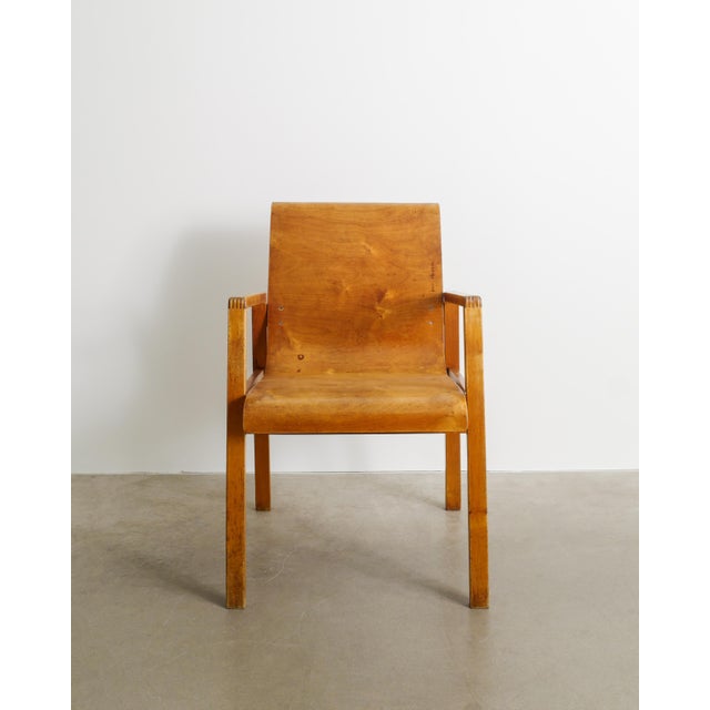 Vintage Finnish Wooden No 51 Hallway Chair by Alvar Aalto, 1930s For Sale - Image 3 of 9