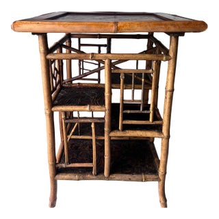 Chinoiserie Bamboo Aesthetic Movement Table For Sale