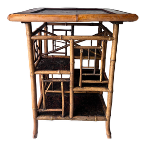 Chinoiserie Bamboo Aesthetic Movement Table