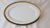 1980s 1980s Fitz & Floyd Platine d'OR Oval Serving Platter with Platinum & Gold Rim For Sale - Image 5 of 10