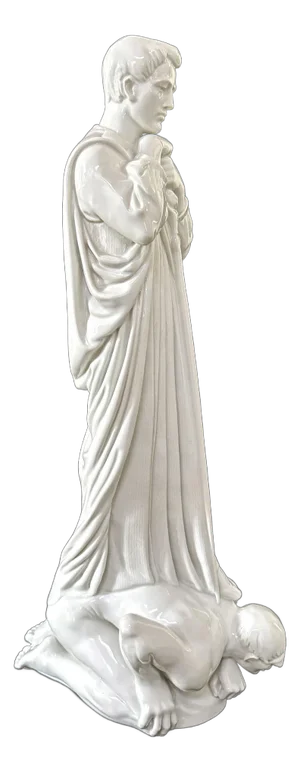 Axel Locher (Danish, 1879-1941) "Victory" Porcelain C 1920