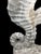 Vintage Three Seahorses Birdbath Concrete For Sale - Image 11 of 18