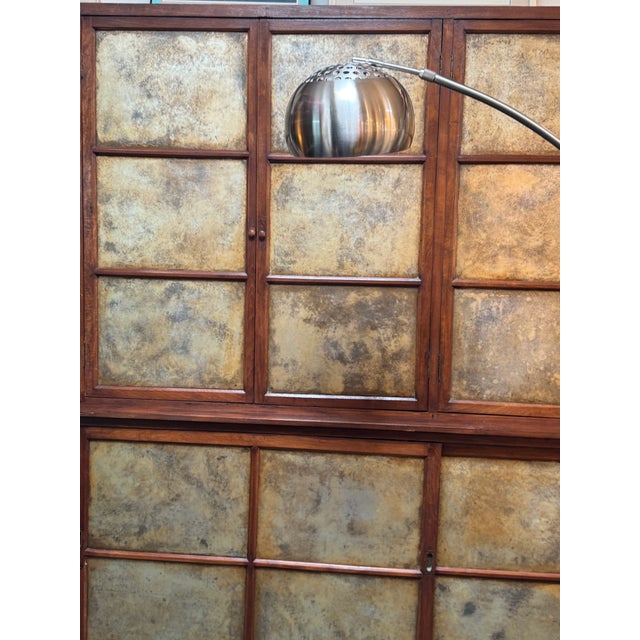 Arching Chrome Floor Lamp With Marble Base For Sale - Image 11 of 12