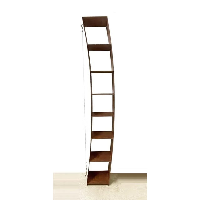 Steel Bookcase by Wolfgang Laubersheimer for Pentagon, 1984 For Sale - Image 10 of 18