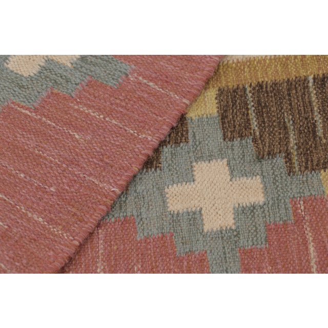 Vintage Scandinavian Runner With Sverker Greuholm Inspired Design - Rug & Kilim For Sale - Image 9 of 9