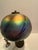 Traditional Signed Lundberg Studios Art Glass Lamp For Sale - Image 3 of 12