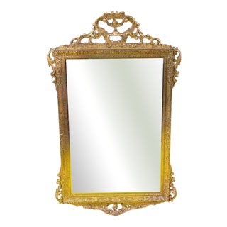 Antique Mirror in Gilded Wood, 1900s For Sale