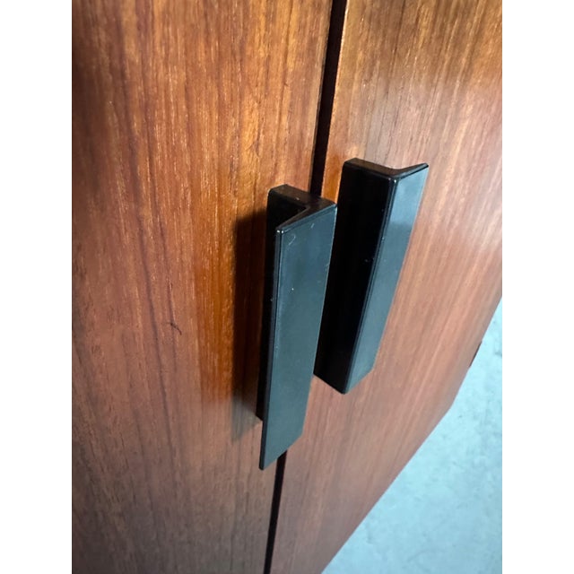 Black Vintage Wall Cabinet by Cees Braakman for Pastoe, 1950s For Sale - Image 8 of 14