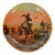 Charles M. Russell “Bad One, 1920” Decorative Western Art Plate For Sale