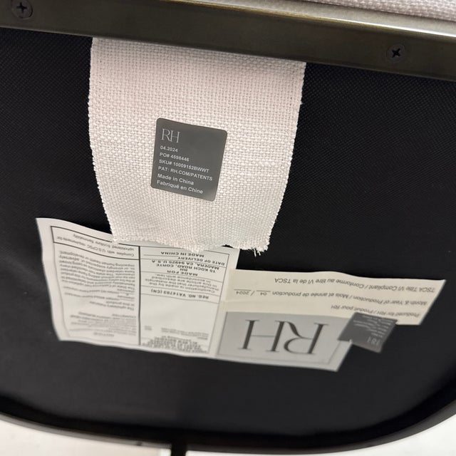 Restoration Hardware Emery Bar Stools, Pair For Sale - Image 11 of 12