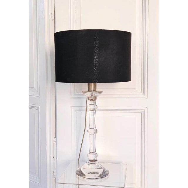 Metal Ingo Maurer Glass Table Lamp - Design M, 1980s For Sale - Image 7 of 9