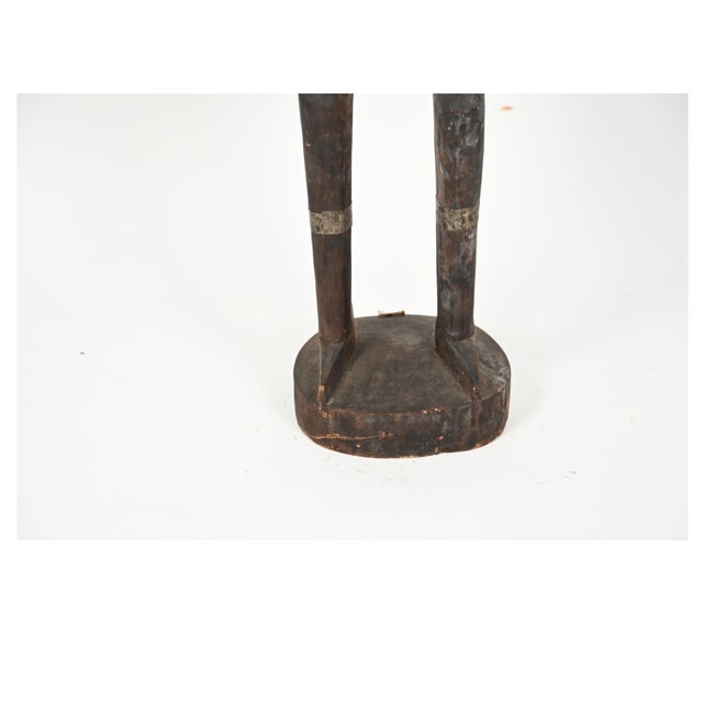 Vintage Carved Wooden West African Senufo Hornbill Bird Sculpture For Sale - Image 15 of 17