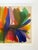 Yellow Morris Louis Modernist Lithograph Print Abstract Expressionist Museum Poster " Point of Tranquility " 1959-60 For Sale - Image 8 of 11