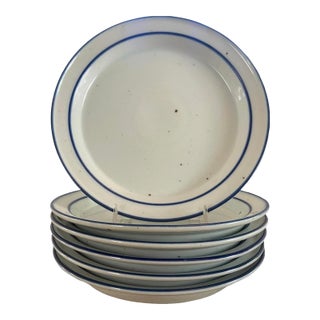 Vintage Dansk Blue Mist Salad Plates - Set of 6 For Sale