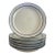 Vintage Dansk Blue Mist Salad Plates - Set of 6 For Sale