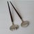 Wood Mid Century Modern Danish Teak Wood and Stainless Salad Server Utensil Set For Sale - Image 7 of 10