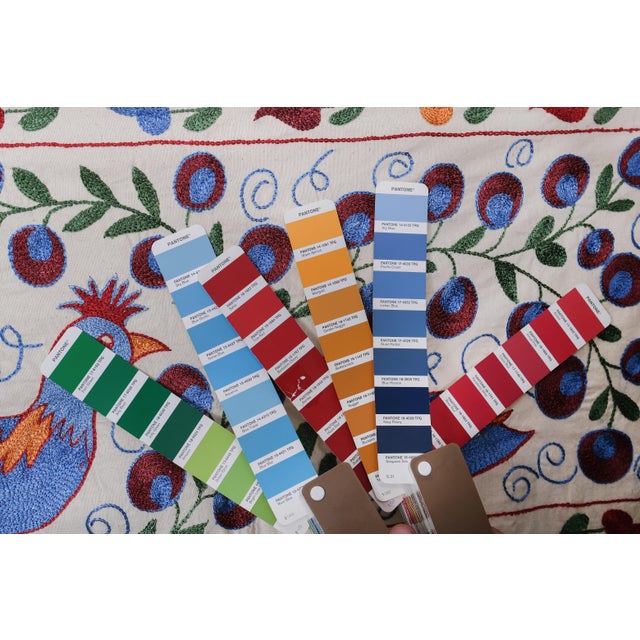 Suzani Fish Wall Decor For Sale - Image 10 of 10