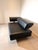 Impressive cor “arthe” modular sofa bed , upholstered in supple black leather and combining bold architectural design with...