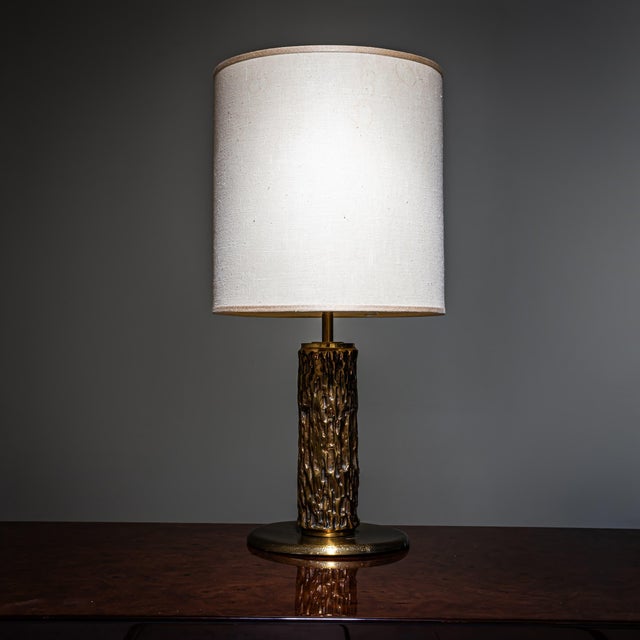 Brutalist 1970s Table Lamp by Luciano Frigerio For Sale - Image 3 of 6