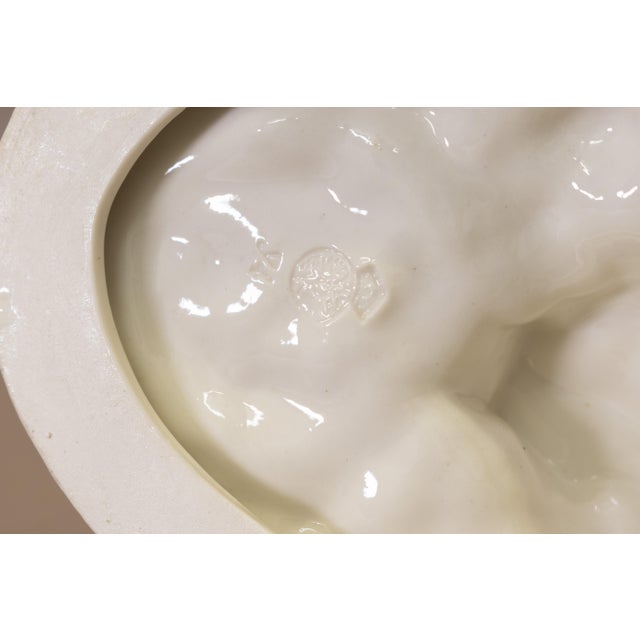 Ceramic Royal Worcester Figure of Piper from James Hadley, 1880s For Sale - Image 7 of 8