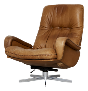 S231 James Bond Swivel Armchair from de Sede, 1960s