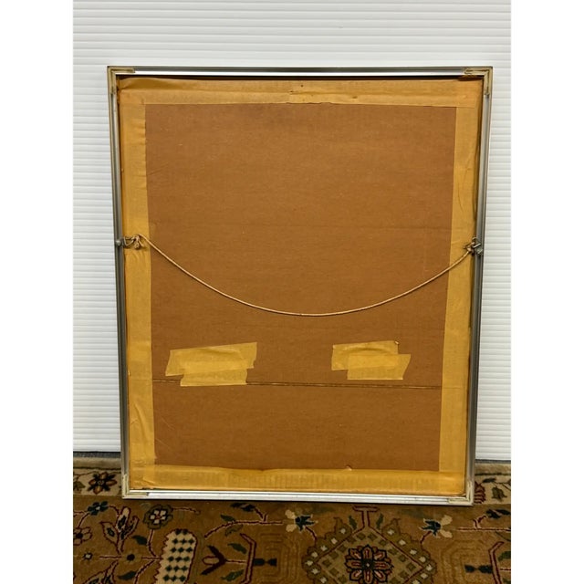 Delbart Duchein the Builders Lithograph, Signed For Sale - Image 11 of 11