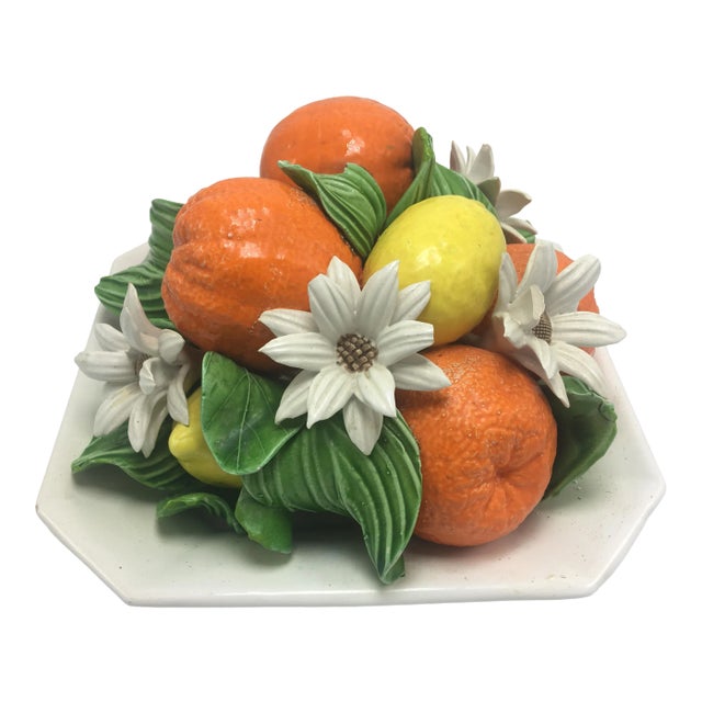 1950s Vintage Italian Fruit Bowl For Sale