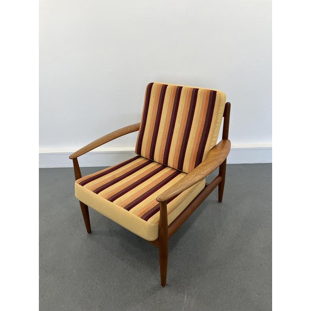 Mid-Century Modern Mid-Century Danish Modern Armchair by Grete Jalk for France & Søn, 1960s For Sale - Image 3 of 15