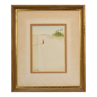 Salvador Dalí – Dante's Divine Comedy, Color Wood Engraving, 1960s, Framed For Sale