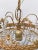 Traditional Vintage Brass Basket Chandelier For Sale - Image 3 of 5