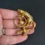 Art Deco Vintage Cat & Gold Fish Bowl Brooch Gold Tone Pin Kitty Kitten Avon For Sale - Image 3 of 7