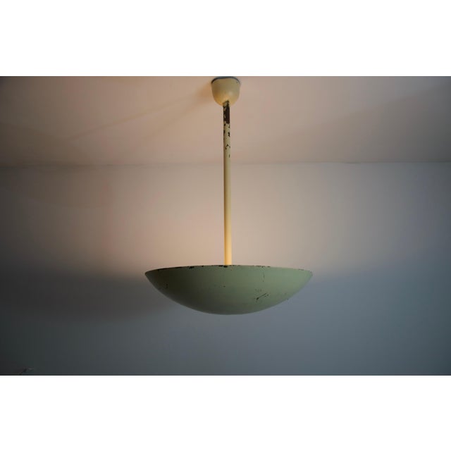 Mid-Century Modern Metal Ceiling Lamp Germany, 1960s For Sale - Image 9 of 11