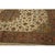 1940s Beige Mid Century Modern Medallion Tabriz Handknotted Silk Highlights Rug For Sale In New York - Image 6 of 7