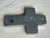 Late 20th Century Vintage Mexican Flowered Cross For Sale - Image 5 of 5
