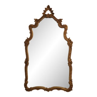 Carvers Guild Gold Gilt Framed Hanging Venetian Mirror For Sale