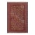 Tribal Soumak Rust/Green Wool Rug - 4'11'' X 8'3'' For Sale