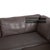 Animal Skin Leather and Metal Vida Corner Sofa from Rolf Benz For Sale - Image 7 of 13