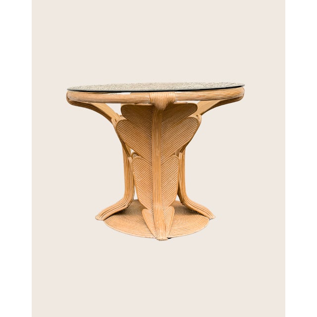 Pencil Reed Centre Table, 1970s For Sale - Image 6 of 6